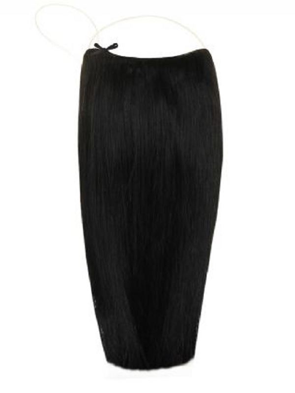 Premium X-Treme Jet Black #1 Hair Extensions