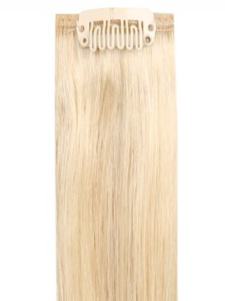 Full Head Clip-In Golden Blonde #24 Hair Extensions